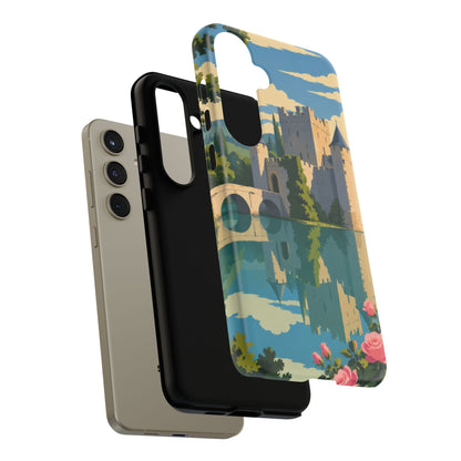 English Castle — Moat and Roses Samsung Galaxy Tough Case