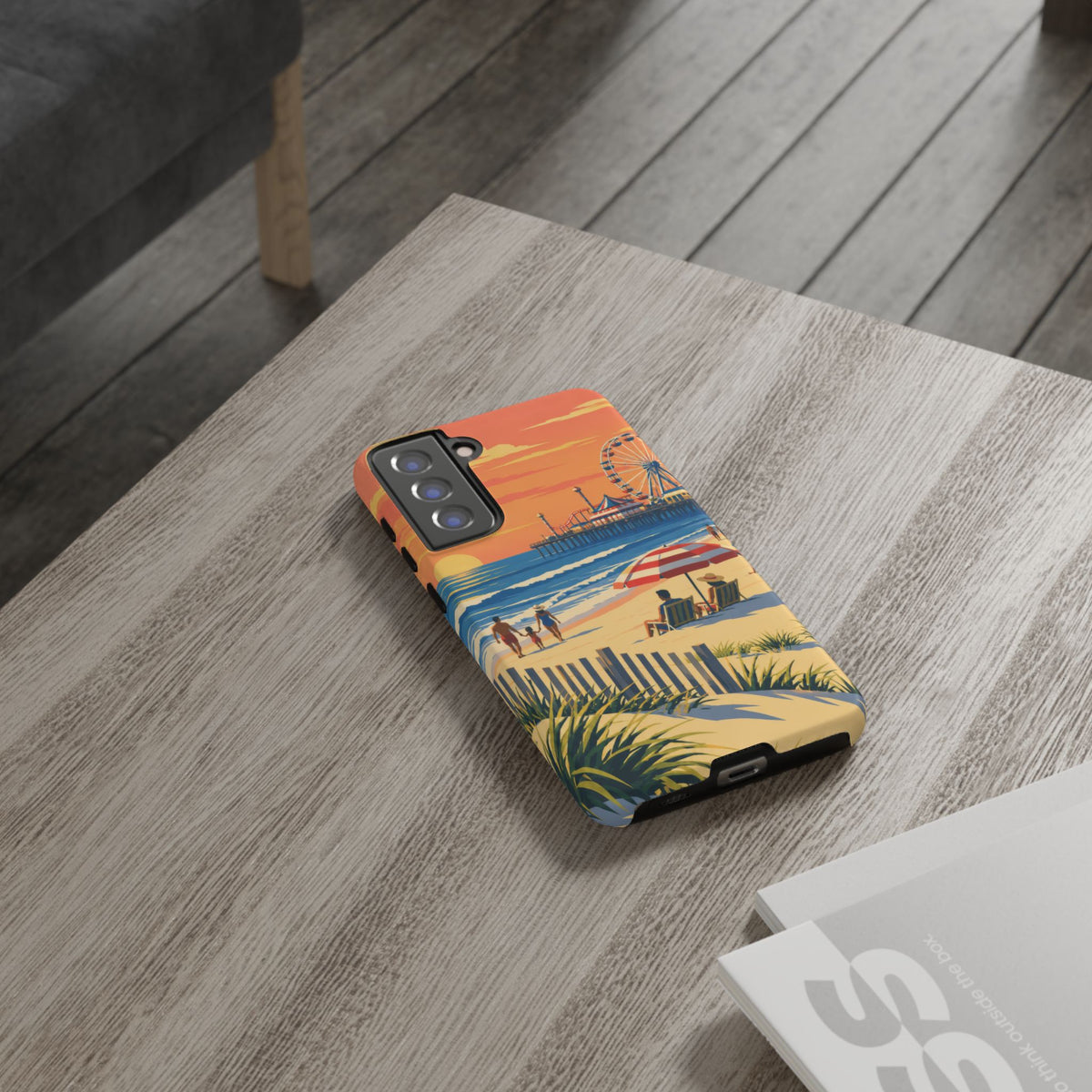 New Jersey Shore — Boardwalk Summer Samsung Galaxy Tough Case