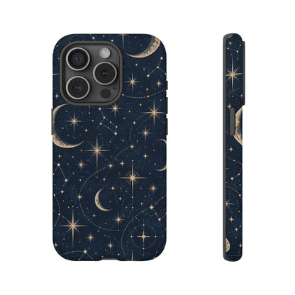 Celestial Moon iPhone Tough Case | Nocturne Atlas