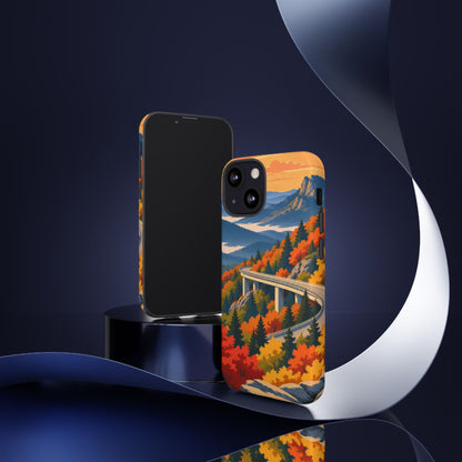 Blue Ridge Parkway — Viaduct Morning iPhone Tough Case