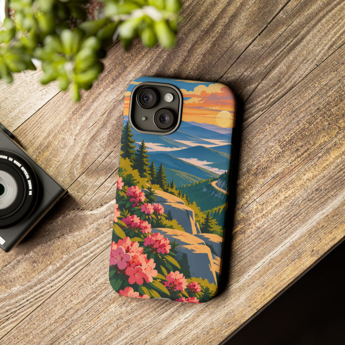 Blue Ridge Parkway — Ridgeway Bloom iPhone Tough Case