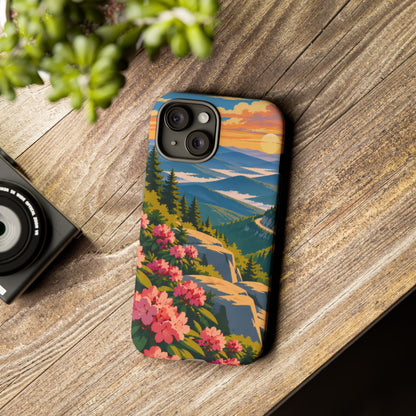 Blue Ridge Parkway — Ridgeway Bloom iPhone Tough Case
