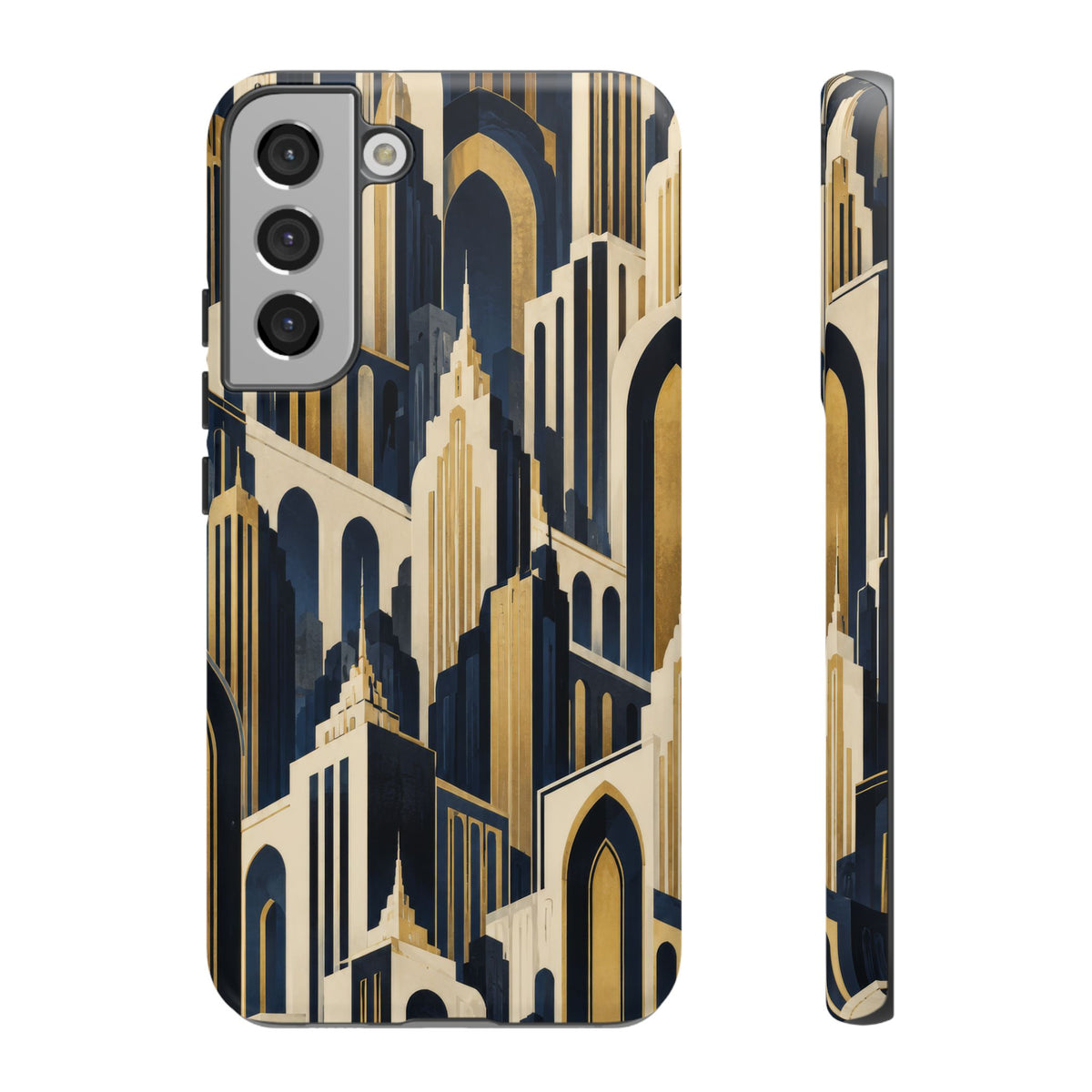 Midnight Metropolis Samsung Galaxy Tough Case | art deco
