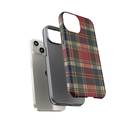 Highland Holiday iPhone Tough Case | christmas plaid