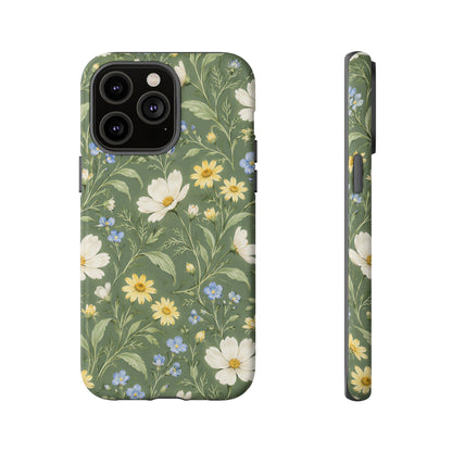 Wildflower iPhone Tough Case | Meadow Herbarium