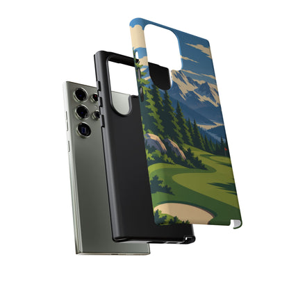 Mountain Golf — Alpine Fairway Samsung Galaxy Tough Case