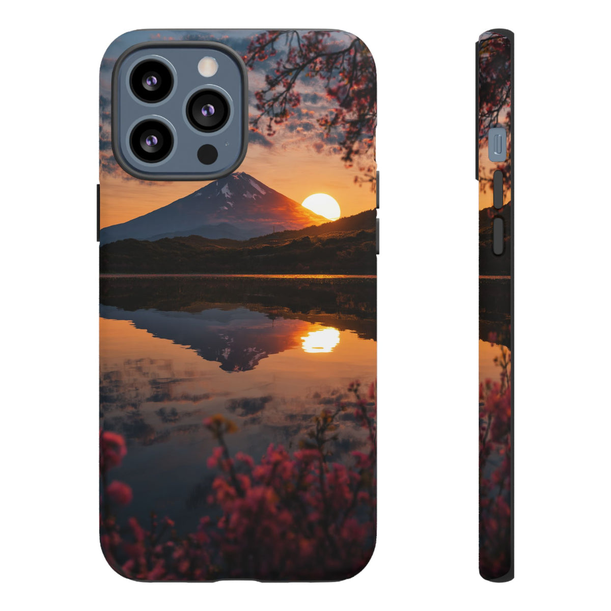 Fuji Golden Reflection iPhone Tough Phone Case