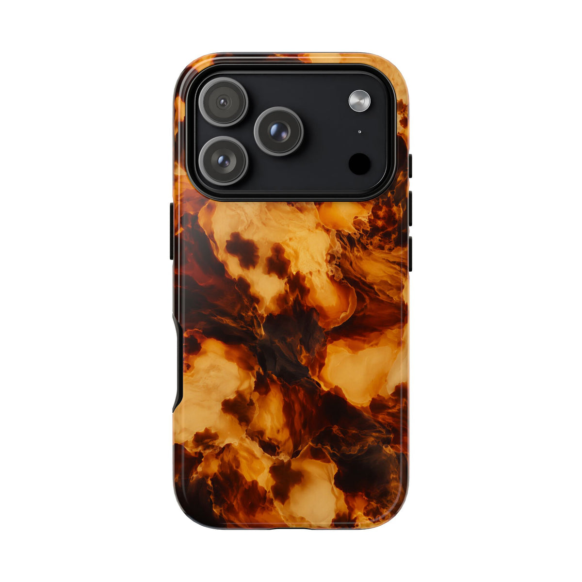 Amber Marble iPhone Tough Case | Amber Mosaic