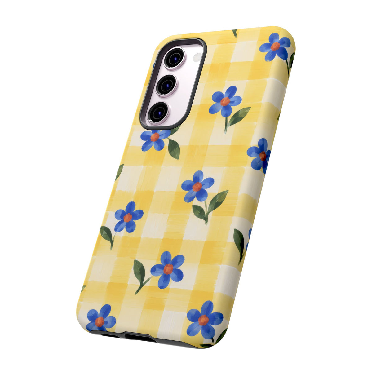 Buttercup Picnic Samsung Galaxy Tough Case | yellow gingham