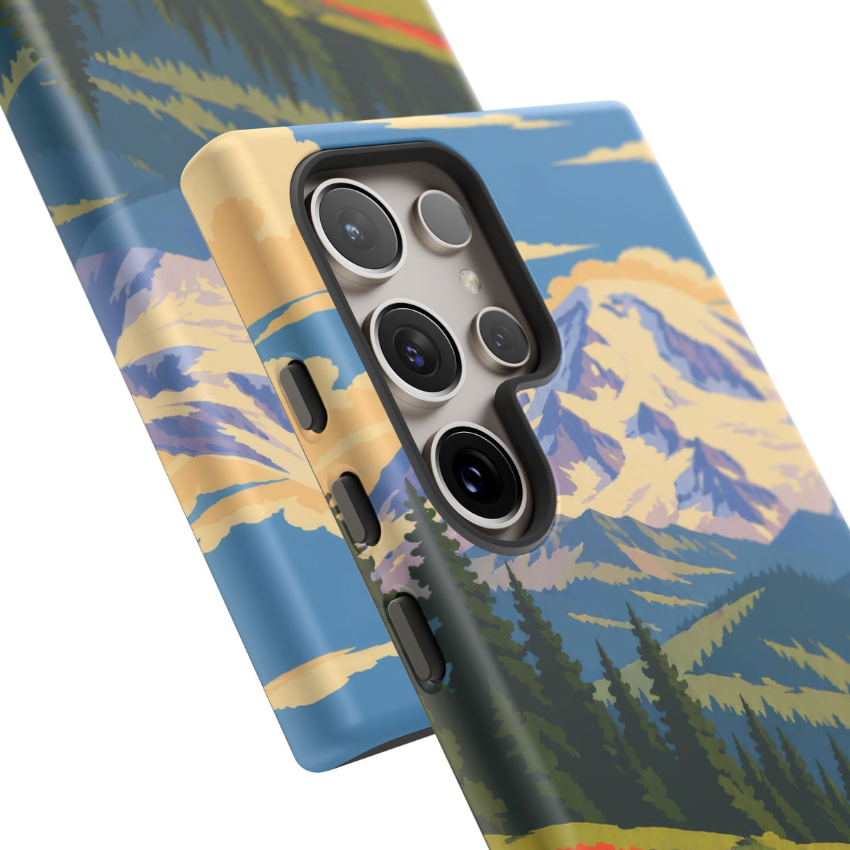 Mount Rainier — Meadow Radiance Samsung Galaxy Tough Case