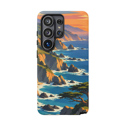 Big Sur — Cypress Coast Samsung Galaxy Tough Case