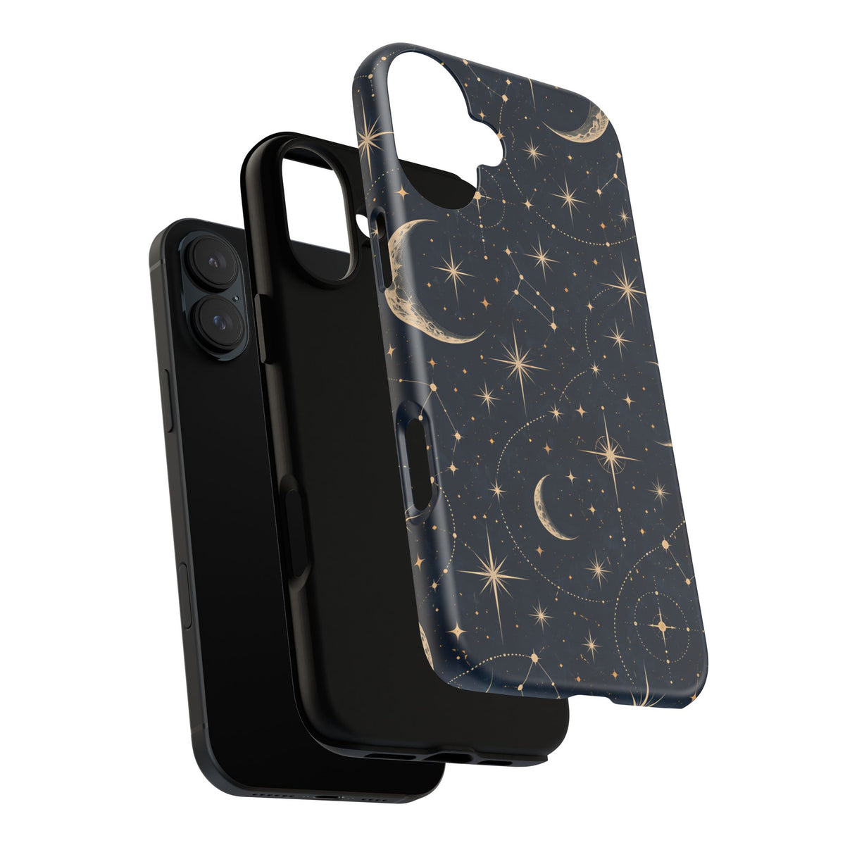 Celestial Moon iPhone Tough Case | Nocturne Atlas