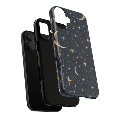 Celestial Moon iPhone Tough Case | Nocturne Atlas