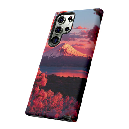 Fuji Rose Horizon Samsung Galaxy Tough Phone Case