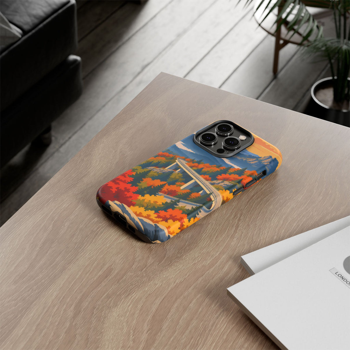 Blue Ridge Parkway — Viaduct Morning iPhone Tough Case