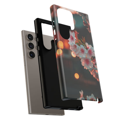 Kyoto Blossom Lanterns Samsung Galaxy Tough Phone Case