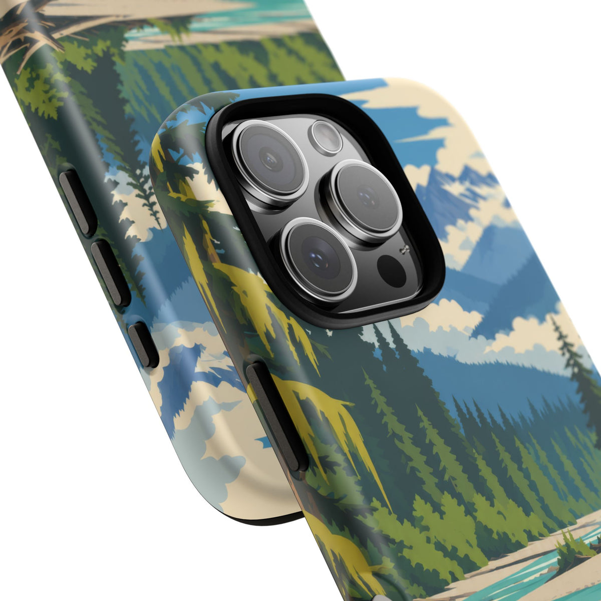 Hoh Rain Forest — Rivergreen iPhone Tough Case