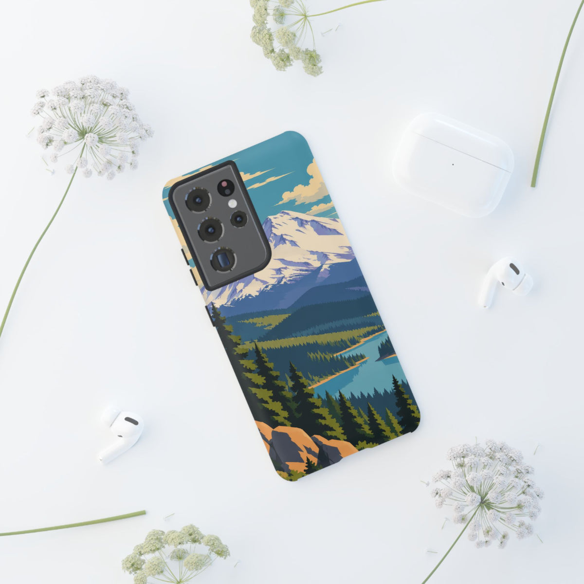 Mount Shasta — Snowlight Samsung Galaxy Tough Case