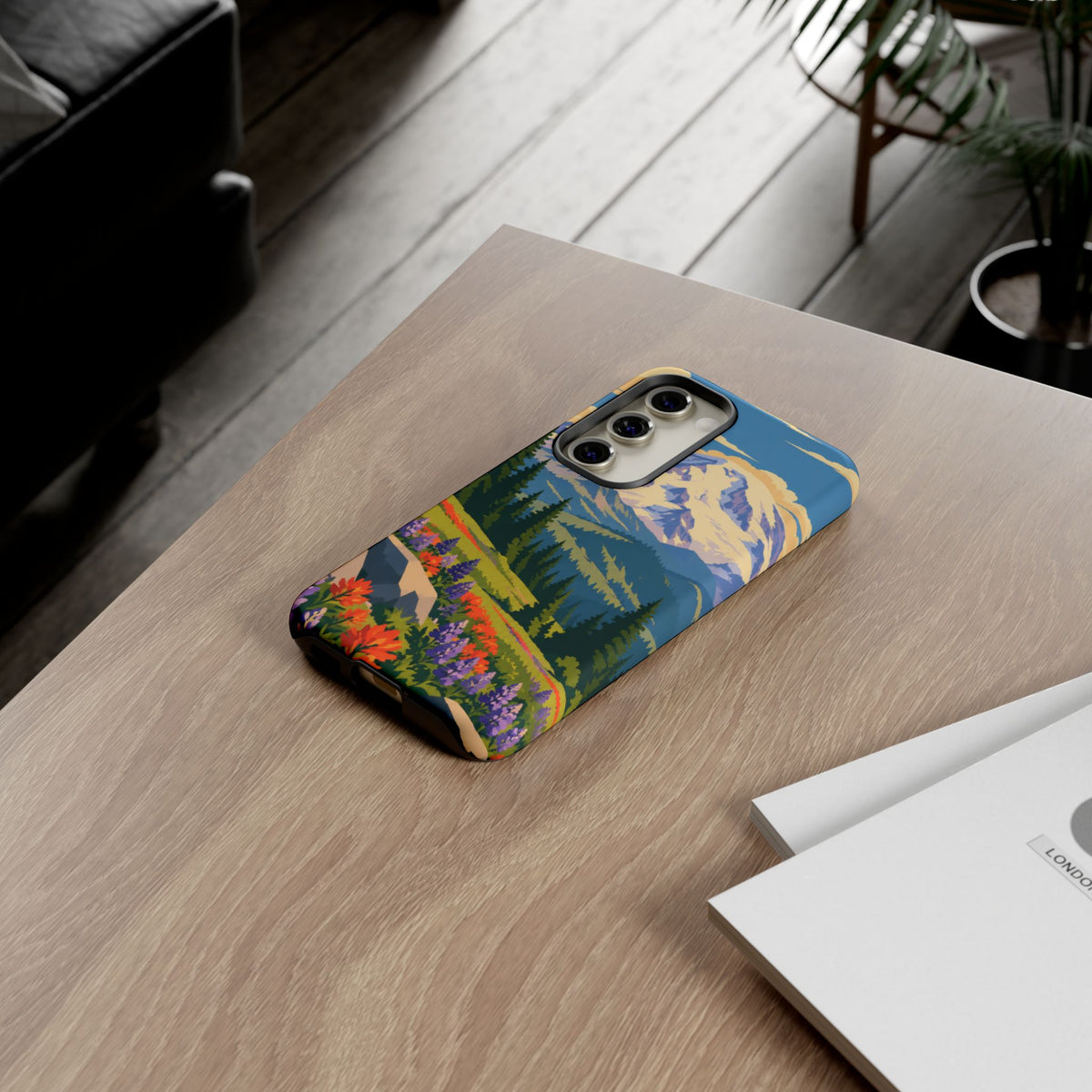Mount Rainier — Meadow Radiance Samsung Galaxy Tough Case