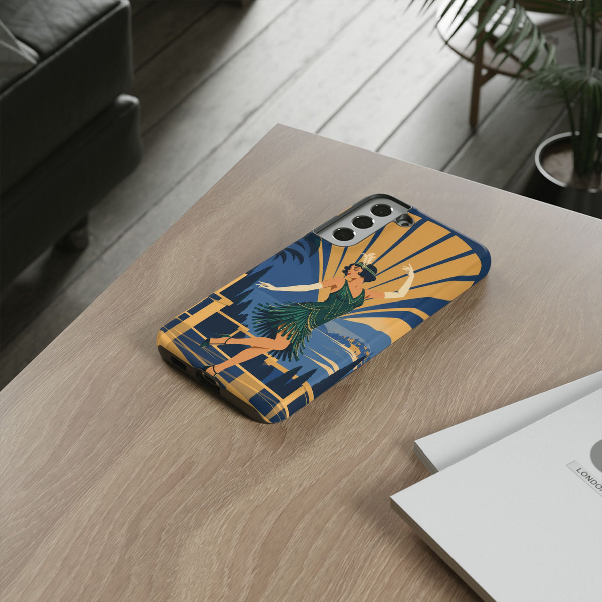 1920s Flapper — Jazz After Dark Samsung Galaxy Tough Case