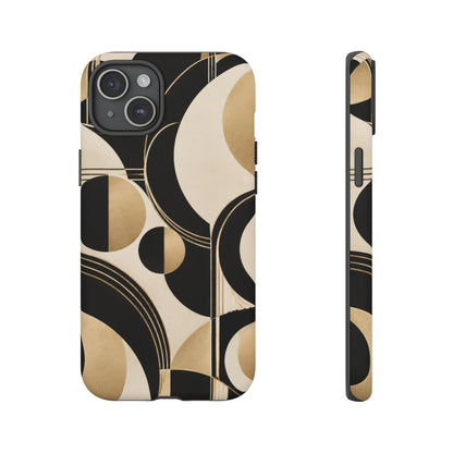 Pearl Orbit iPhone Tough Case | art deco