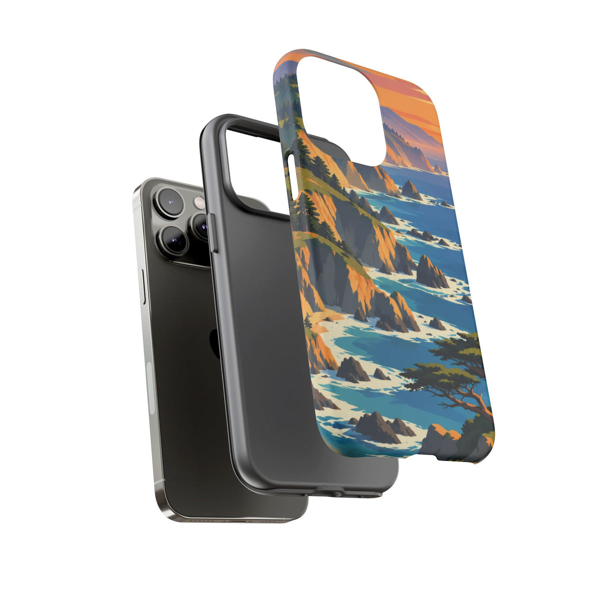 Big Sur — Cypress Coast iPhone Tough Case