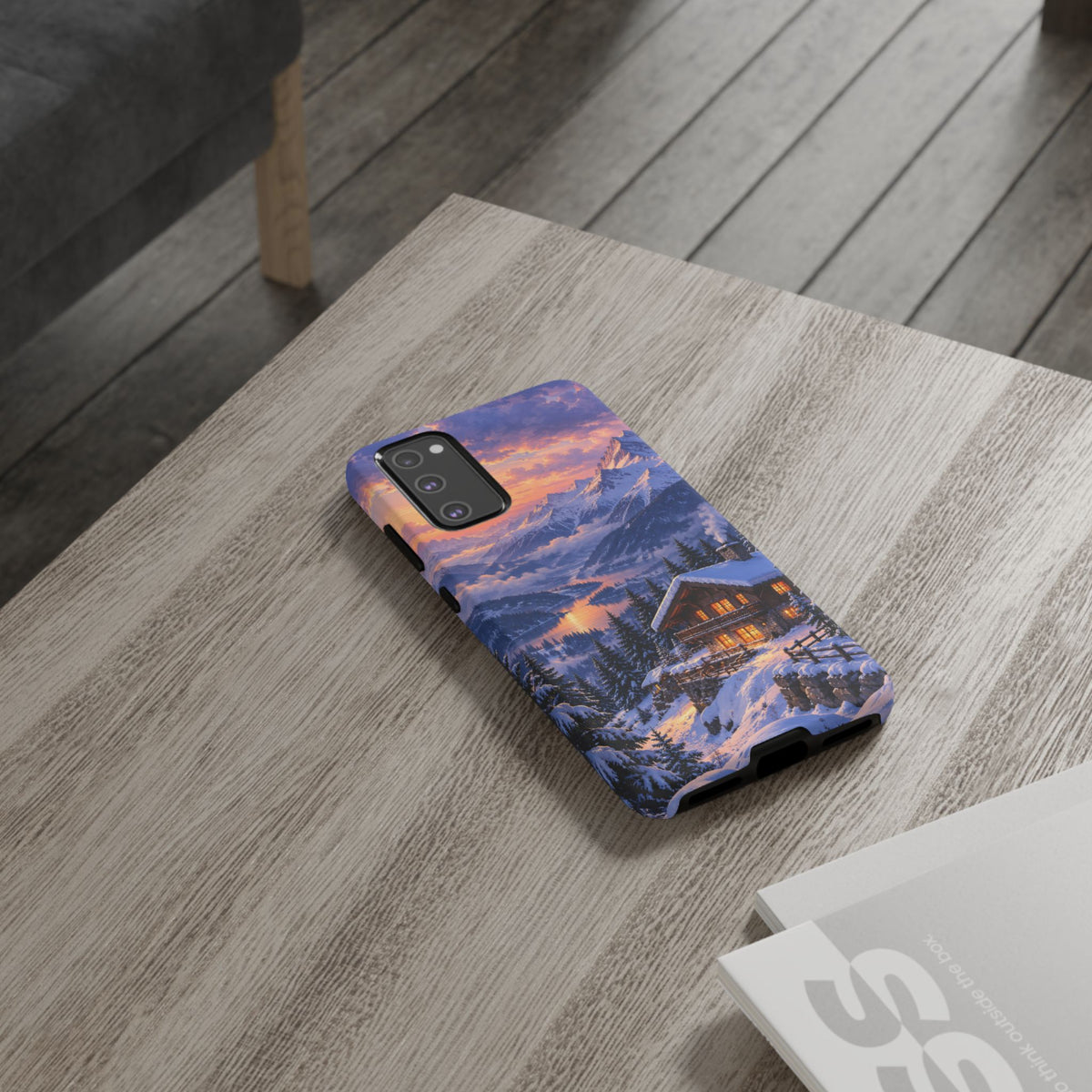 Alpine Hearth Samsung Galaxy Tough Case | winter cabin