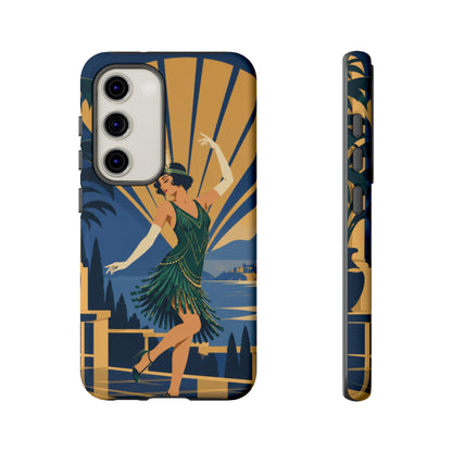 1920s Flapper — Jazz After Dark Samsung Galaxy Tough Case