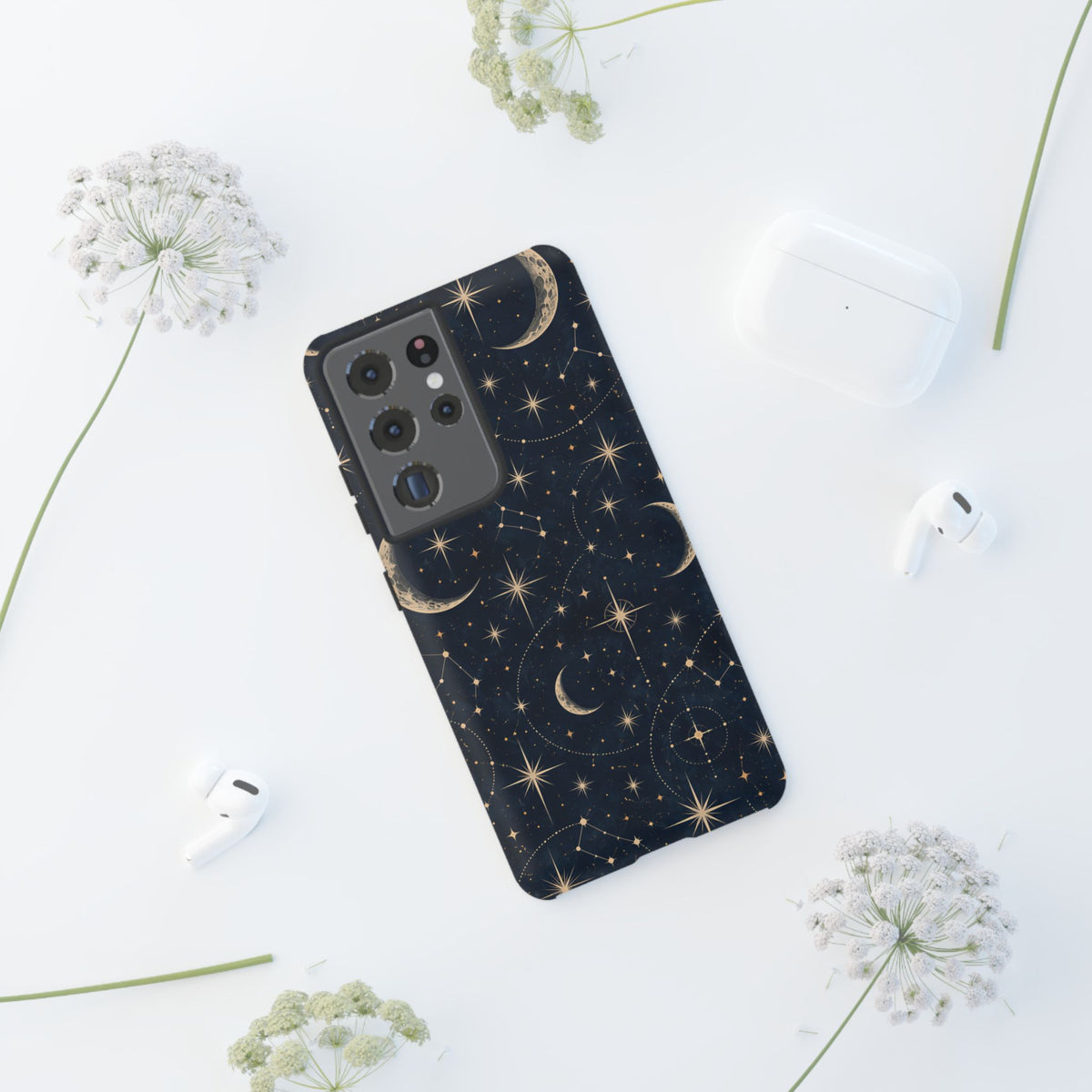 Celestial Moon Samsung Galaxy Tough Case | Nocturne Atlas