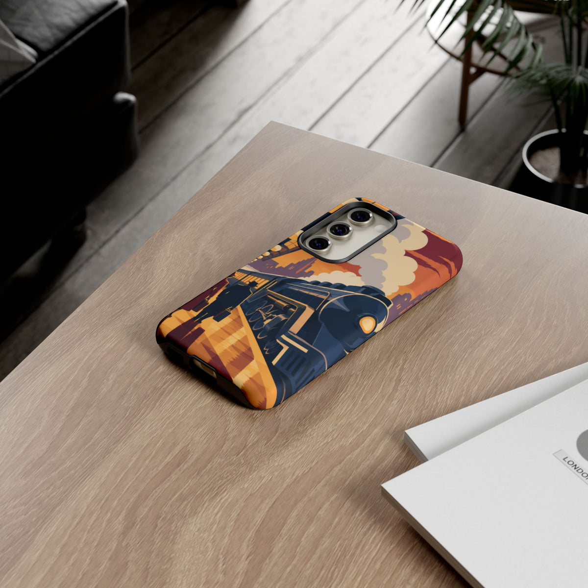 Travel by Train — Night Departure Samsung Galaxy Tough Case | train travel
