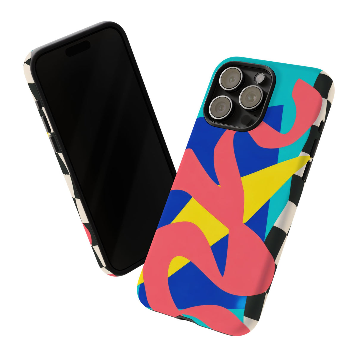 Cut Loose iPhone Tough Case | Retro Abstract Art