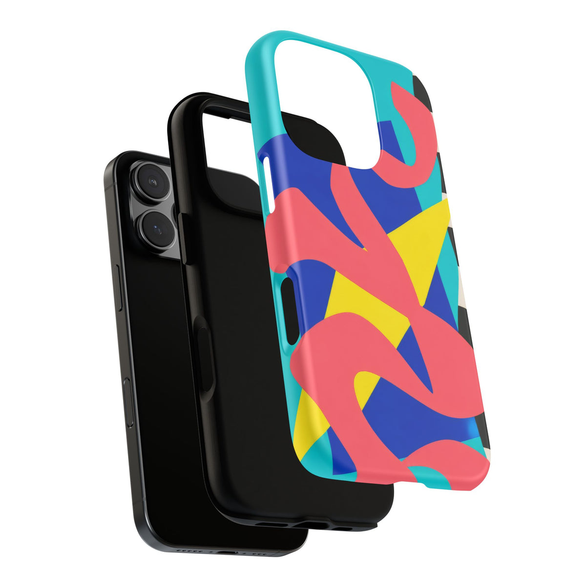 Cut Loose iPhone Tough Case | Retro Abstract Art