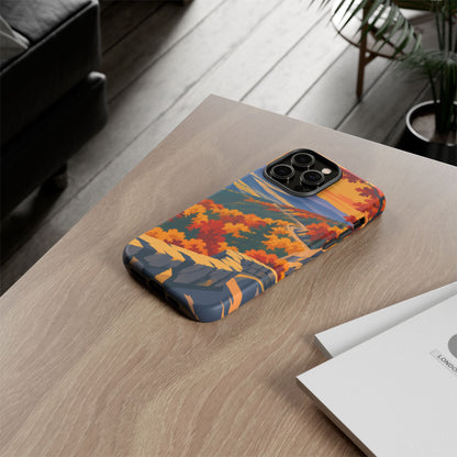 Skyline Drive — Overlook Gold iPhone Tough Case