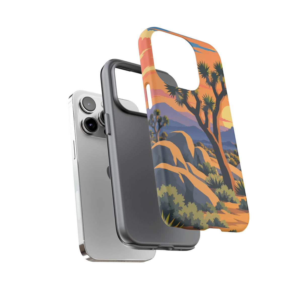 Joshua Tree — Desert Silhouettes iPhone Tough Case