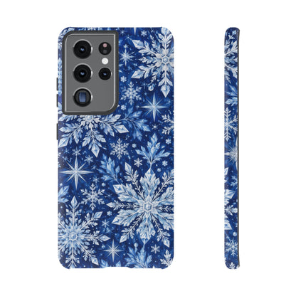 Frosted Midnight Samsung Galaxy Tough Case | snowflake