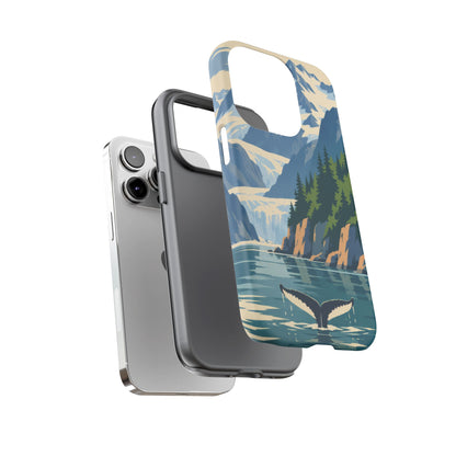 Glacier Bay — Fjord Silence iPhone Tough Case