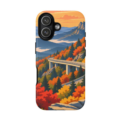 Blue Ridge Parkway — Viaduct Morning iPhone Tough Case