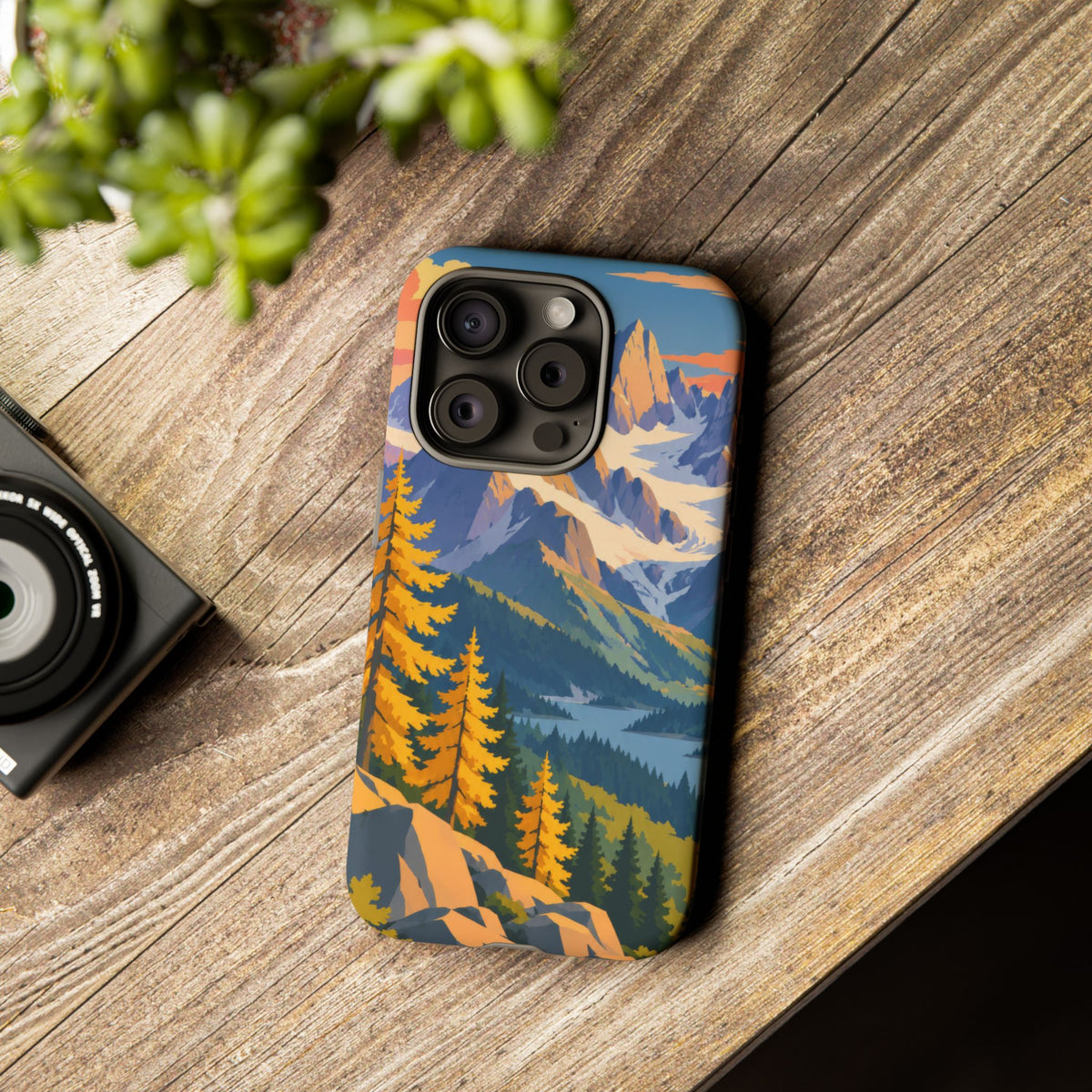Cascades — Alpine Spires iPhone Tough Case