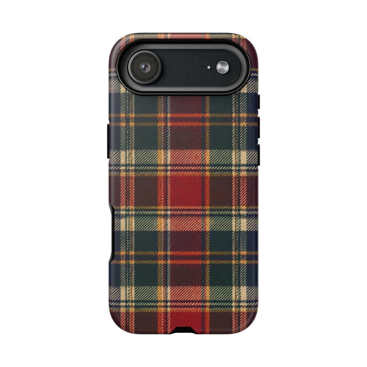 Highland Holiday iPhone Tough Case | christmas plaid