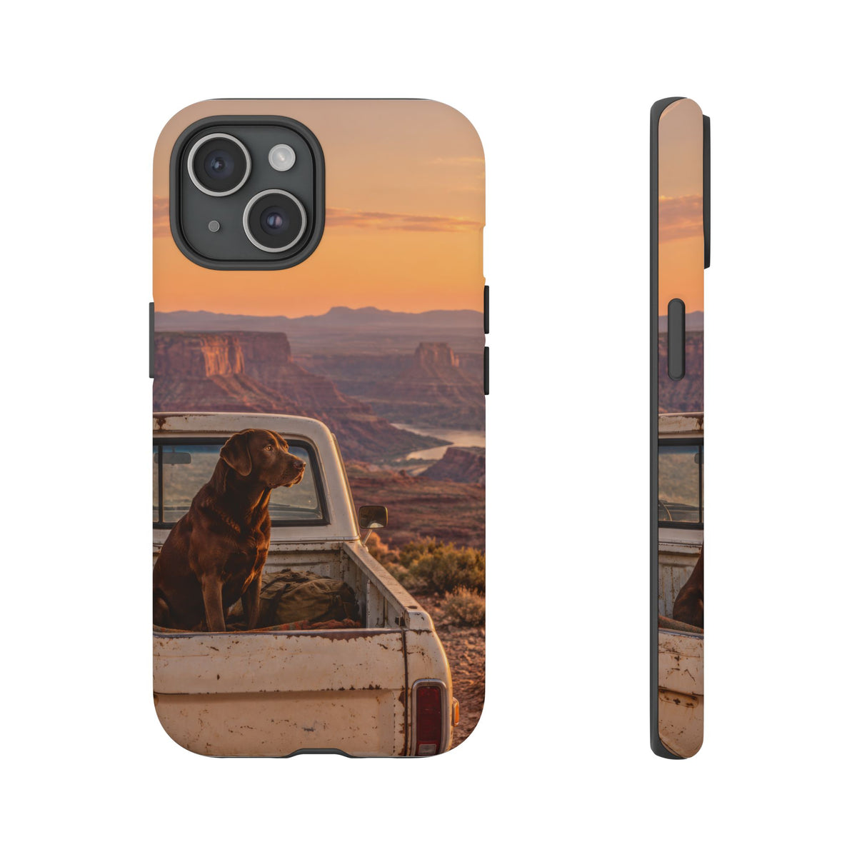 Desert Tailgate Companion iPhone Tough Case | labrador