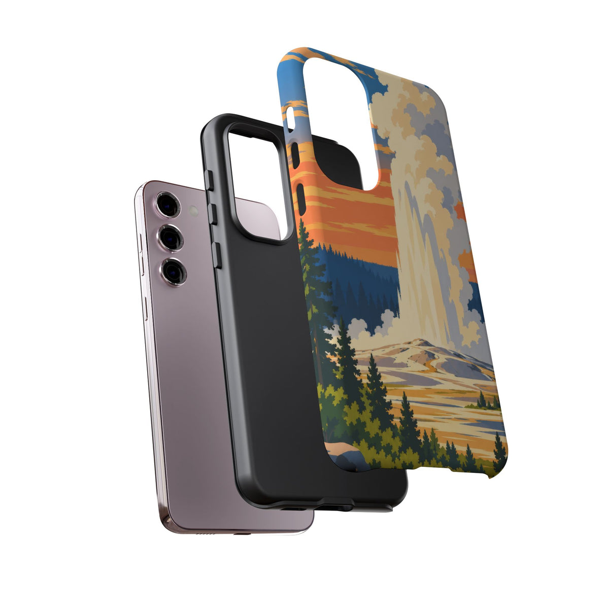 Yellowstone — Geyser Dawn Samsung Galaxy Tough Case