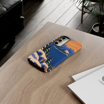 Crater Lake — Winter Caldera Samsung Galaxy Tough Case