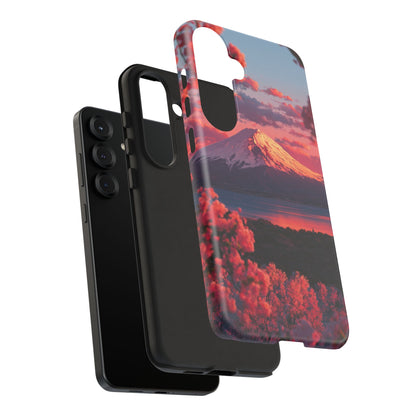 Fuji Rose Horizon Samsung Galaxy Tough Phone Case