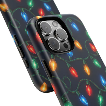 Twinkle After Dark iPhone Tough Case | christmas lights
