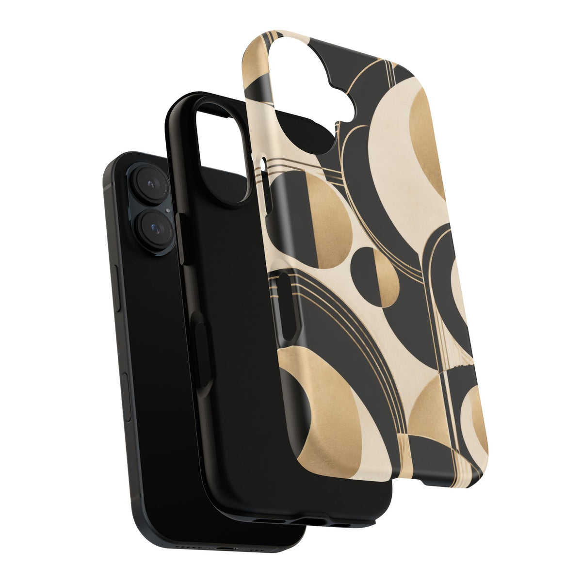 Pearl Orbit iPhone Tough Case | art deco