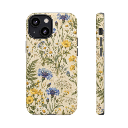Meadow Archive iPhone Tough Case | wildflowers