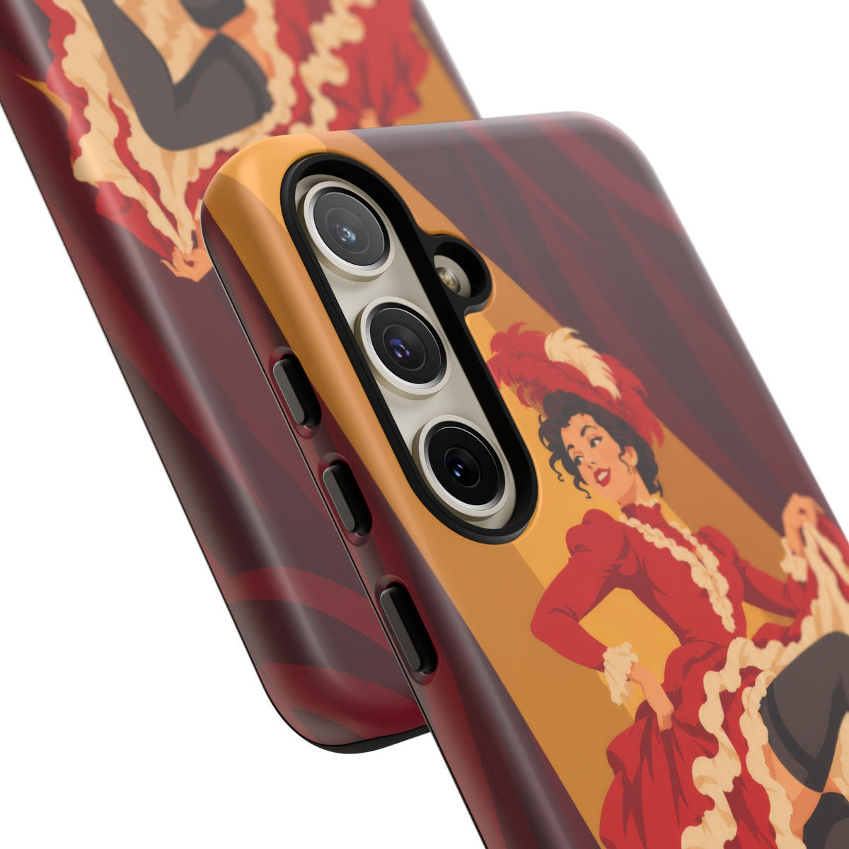 Moulin Rouge Dancer — Crimson Cabaret Samsung Galaxy Tough Case | cabaret dancer