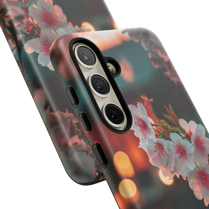 Kyoto Blossom Lanterns Samsung Galaxy Tough Phone Case