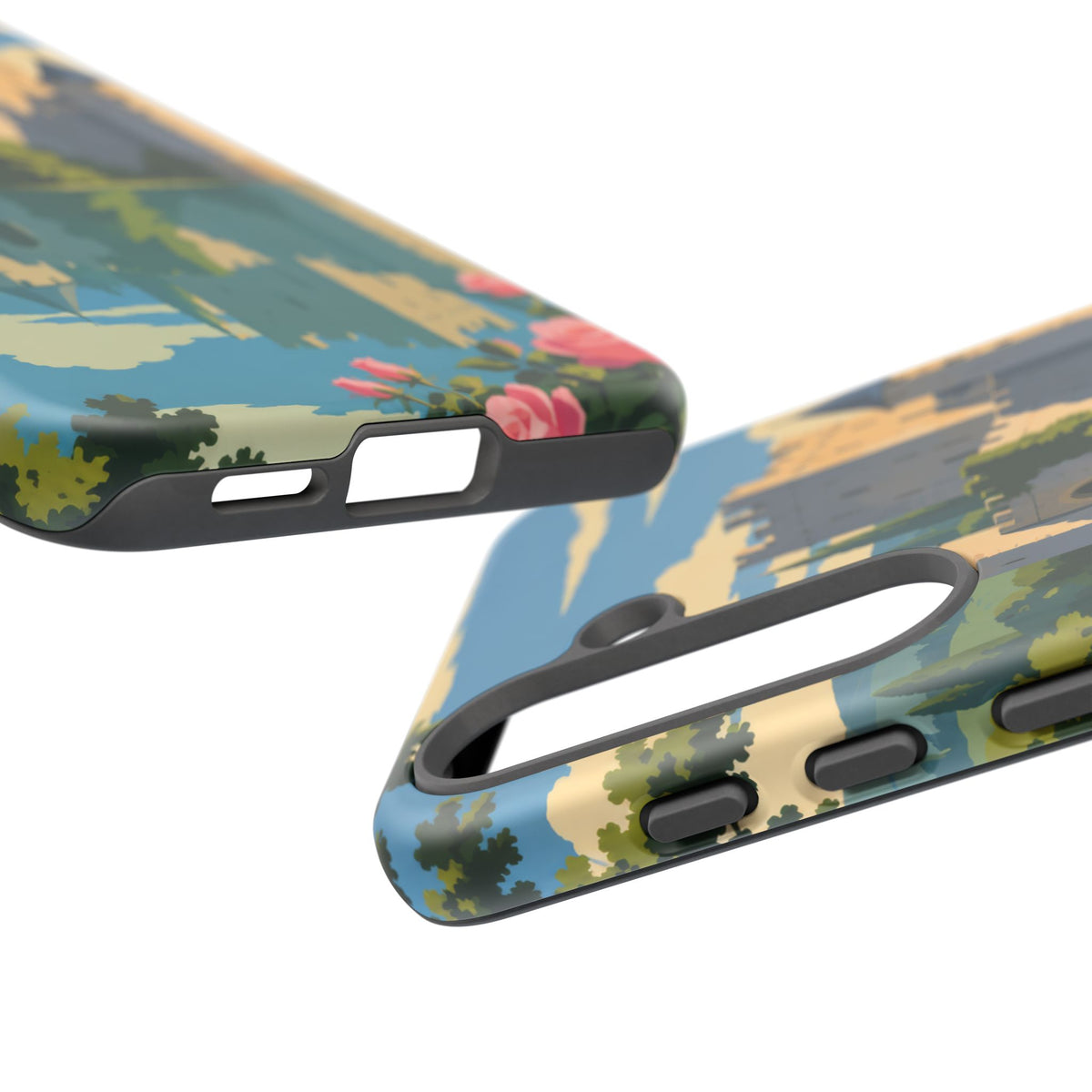 English Castle — Moat and Roses Samsung Galaxy Tough Case