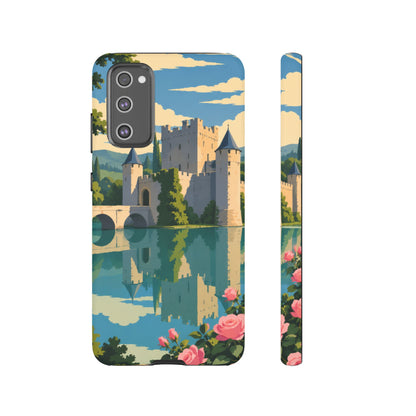 English Castle — Moat and Roses Samsung Galaxy Tough Case